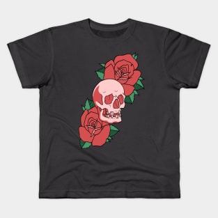 Skull and Roses Kids T-Shirt